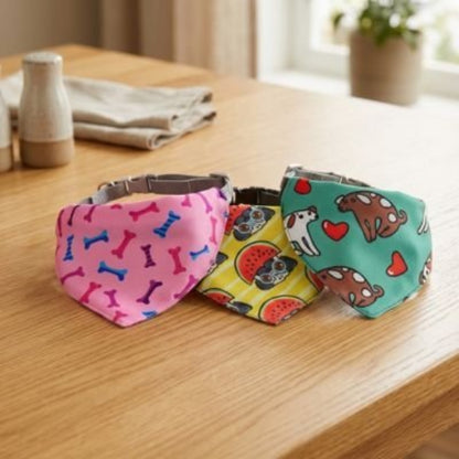 Bandana pour Chien | Charlotte - Jamais sans mon chien