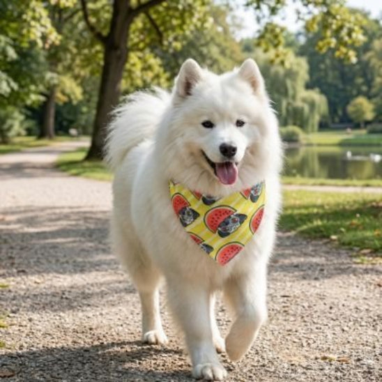 Bandana pour Chien | Charlotte - Jamais sans mon chien