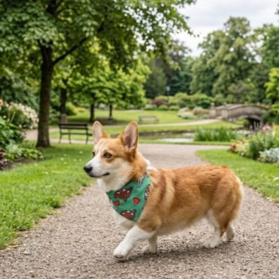 Bandana pour Chien | Charlotte - Jamais sans mon chien