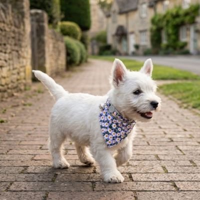 Bandana pour Chien | Lil' Rooky - Jamais sans mon chien