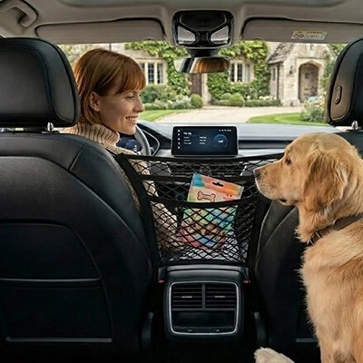 Filet chien voiture | Securité et Rangement - Rangement- Femme et Golden