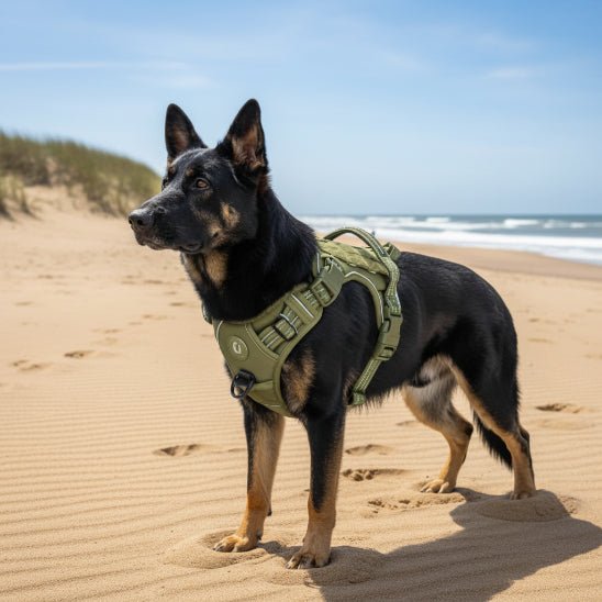 Harnais chien | Chien Militaire - Jamais sans mon chien