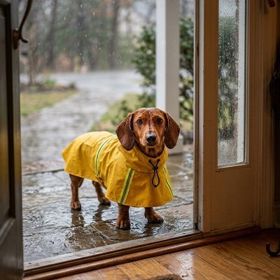 Imperméable pour chien | La Cape Fréhel - Jamais sans mon chien