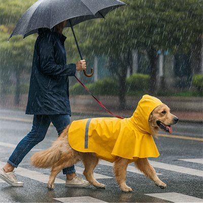 Imperméable pour chien | La Cape Soleil - Jamais sans mon chien
