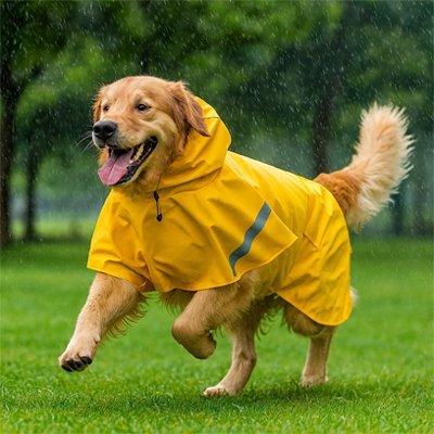 Imperméable pour chien | La Cape Soleil - Jamais sans mon chien