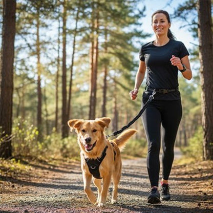 Laisse Canicross | Cul & Chemise - Jamais sans mon chien