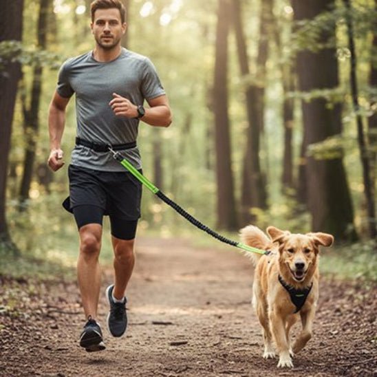 Laisse Canicross | Cul & Chemise - Jamais sans mon chien