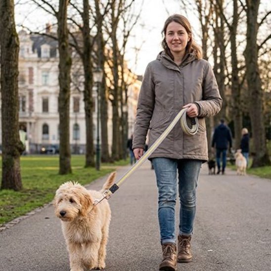 Laisse pour Chien | Ceinture de Toile - Jamais sans mon chien