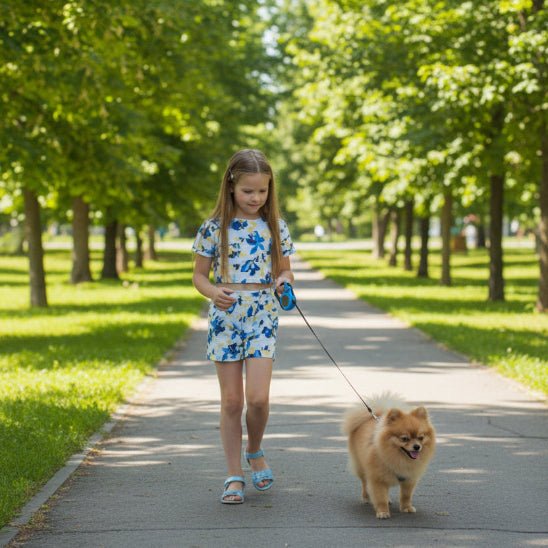 Laisse pour Chien | L'Enroulée - Jamais sans mon chien