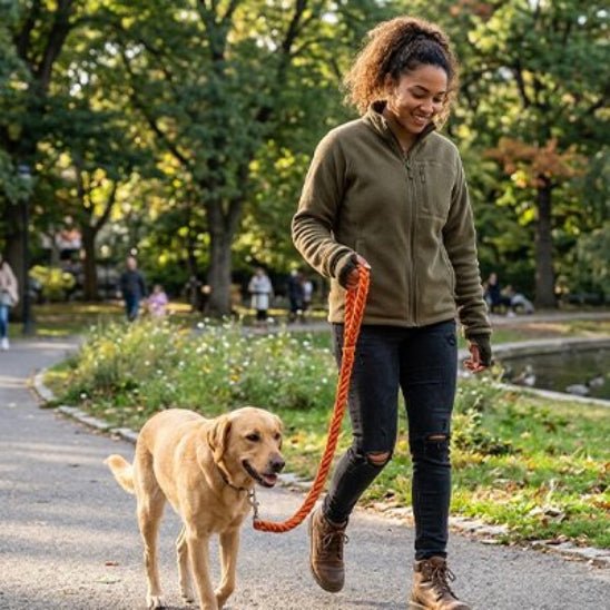 Laisse pour Chien | Tresse - Jamais sans mon chien