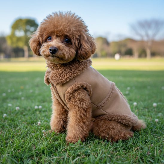Manteau Chien | Le Mouton Sherpa - Jamais sans mon chien