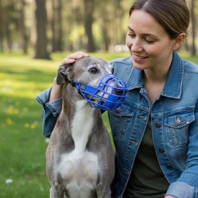 Muselière chien | Nez dans Le Panier - Jamais sans mon chien