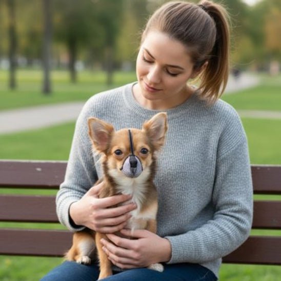 Muselière pour chien | Petites Dents - Jamais sans mon chien