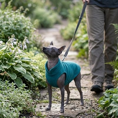 Pull pour Chien | Doux Polaire 2- Bleu Aqua- Xolo