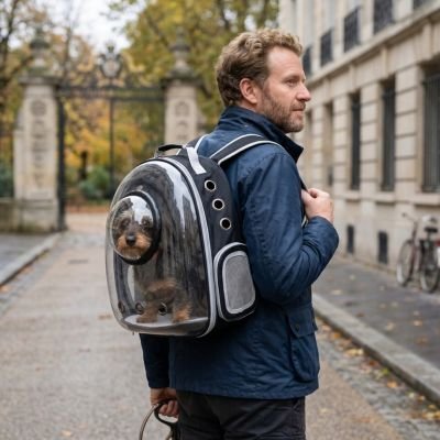SAC A DOS CHIEN | Le Scaphandre - Jamais sans mon chien