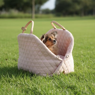 Sac de transport pour chien | Nid Douillet - Jamais sans mon chien