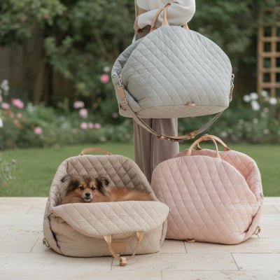 Sac de transport pour chien | Nid Douillet - Jamais sans mon chien