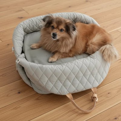 Sac de transport pour chien | Nid Douillet - Jamais sans mon chien