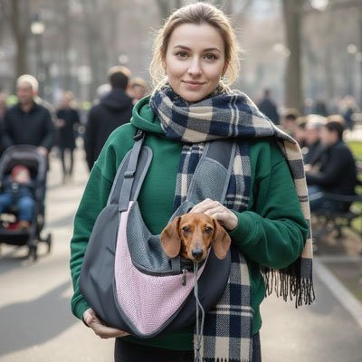 Sac de transport pour Chien | Promenade - Jamais sans mon chien