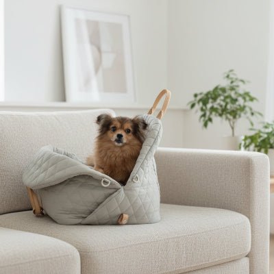 Sac de transport pour chien | Nid Douillet - Jamais sans mon chien