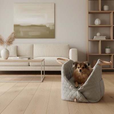 Sac de transport pour chien | Nid Douillet - Jamais sans mon chien